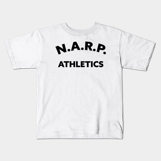 NARP Athletics Kids T-Shirt by College Mascot Designs